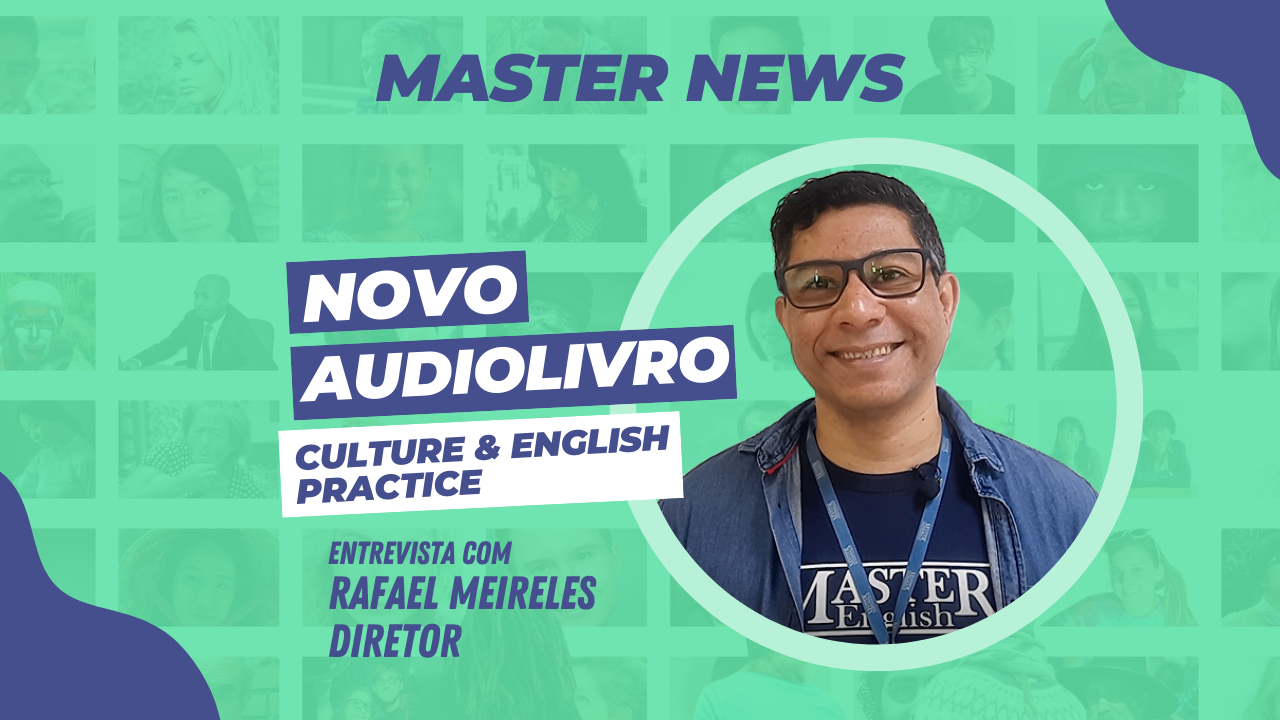Master English lança novo audiolivro e celebra conclusão da coleção com chave de ouro!